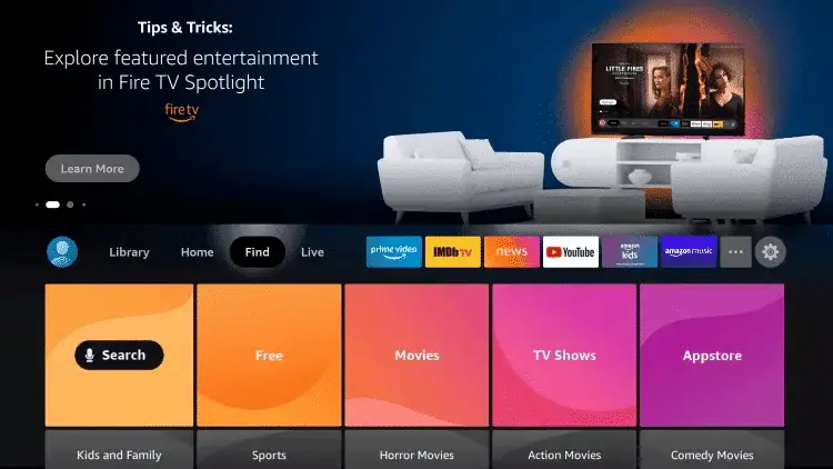 activer sources inconnues Amazon Firestick options développeur